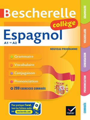 cover image of Bescherelle collège--Espagnol  (6e, 5e, 4e, 3e)